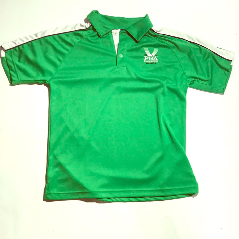 Garb PGA Championship size large green polo
